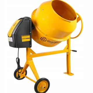 MIEŠAČ BETÓNU 160L - GoodMajster Machinery | 230V Liatinový venčekový mixér